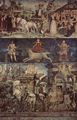 Cossa, Francesco del: Fresken mit den Monatsdarstellungen März, April, Mai im Palazzo Schifanoia, Szene: März-Triumphzug der Minerva, Übersicht
