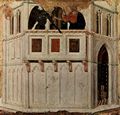 Duccio di Buoninsegna: Maest: Versuchung Christi