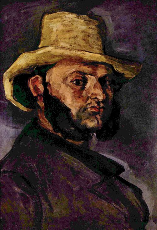 Czanne, Paul: Mann mit dem Strohhut (Portrt von Boyer)