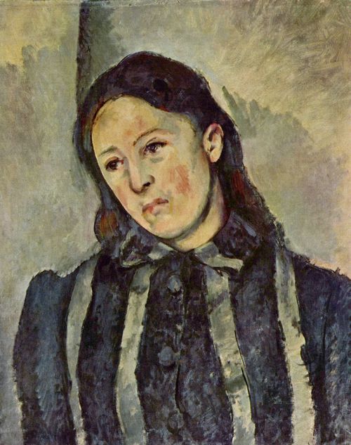 Czanne, Paul: Portrt des Mme Czanne