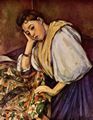 Cézanne, Paul: Junges italienisches Mädchen