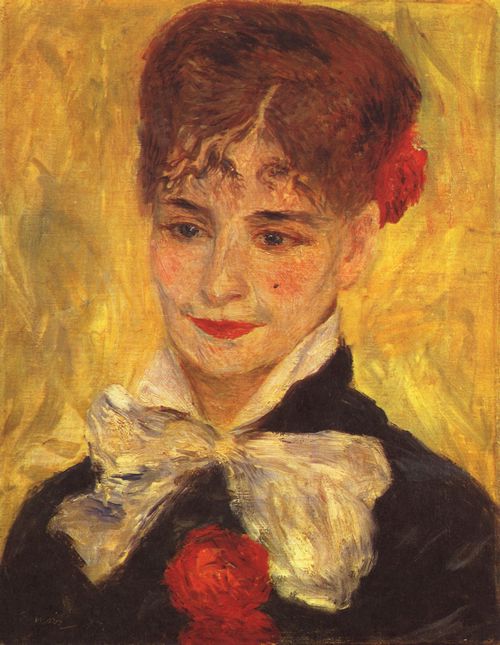 Renoir, Pierre-Auguste: Portrt der Mme. Iscovesco (Portrt einer Rumnin)