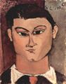 Modigliani, Amedeo: Porträt der Moiise Kiesling