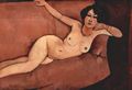 Modigliani, Amedeo: Akt auf Sofa (Almaiisa)