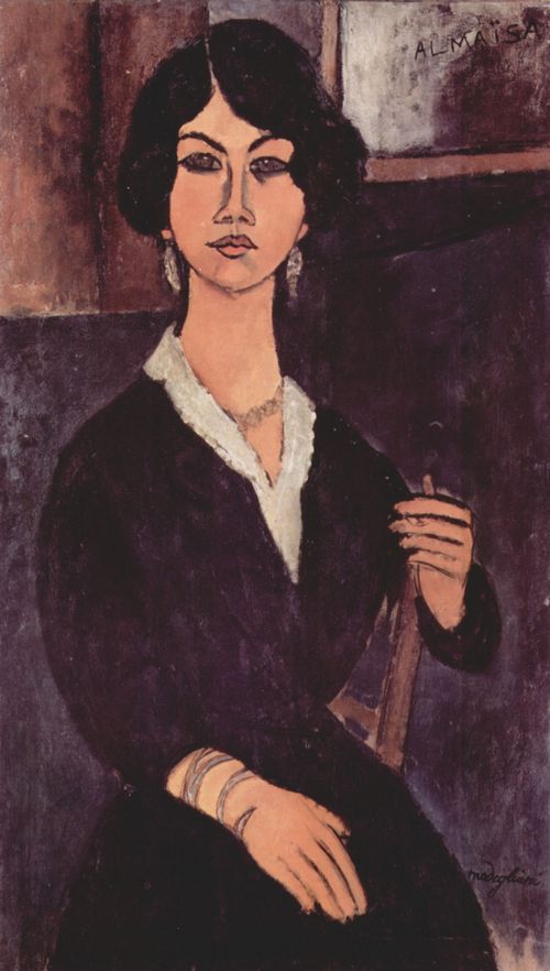 Modigliani, Amedeo: Sitzende Algerische Almaiisa