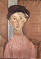 Modigliani, Amedeo: Mdchen mit Hut