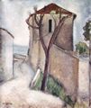 Modigliani, Amedeo: Baum und Haus