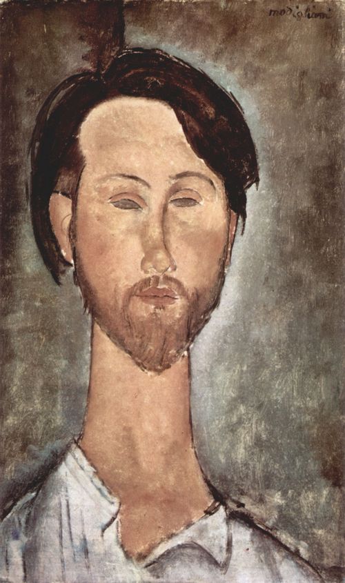 Modigliani, Amedeo: Portrt des Lopold Zborowski