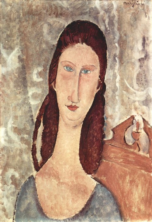 Modigliani, Amedeo: Portrt der Jeanne Hbuterne (II)