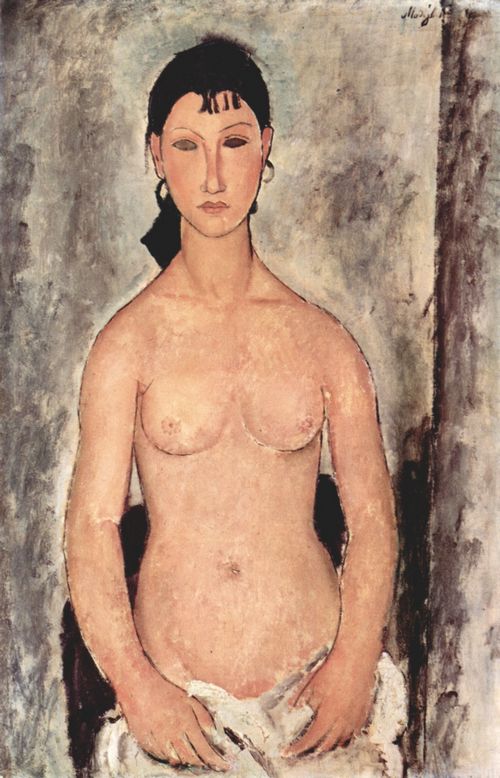 Modigliani, Amedeo: Stehender Akt (Elvira)