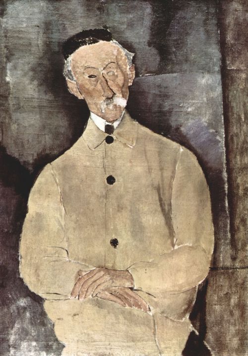 Modigliani, Amedeo: Portrt des Monsieur Lepoutre