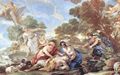 Giordano, Luca: Fresken in der Galerie des Palazzo Medici-Riccardi in Florenz, Szene: Tod des Adonis
