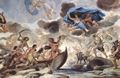 Giordano, Luca: Fresken in der Galerie des Palazzo Medici-Riccardi in Florenz, Szene: Die Barke des Charon, der Schlaf der Nacht und Morpheus
