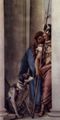 Tiepolo, Giovanni Battista: Fresken in der Villa Valmarana, Vicenza, Szene: Die griechische Flotte in Aulius, Detail