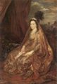Dyck, Anthonis van: Portrt der Elisabeth oder Theresia Shirley in orientalischer Kleidung