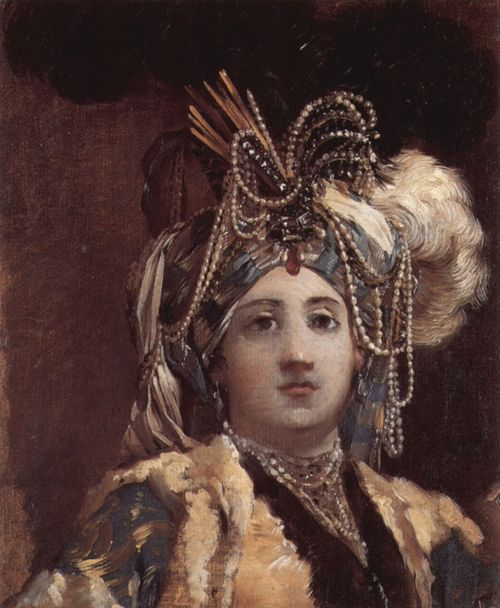 Vien, Joseph-Marie: La Sultan reine (Die Sultanin)