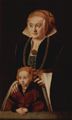 Bruyn d. Ä., Bartholomäus: Porträt einer Dame mit Tochter