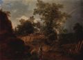 Brinckmann, Philipp Hieronymus: Landschaft mit Regenbogen