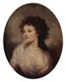 Grassi, Josef: Porträt der Charlotte Sophie Mannteufel, Oval