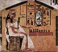 Maler der Grabkammer der Nefertari: Grabkammer der Nefertari, Gattin des Ramses II.,Szene: Die Knigin Nefertari beim Schachspiel
