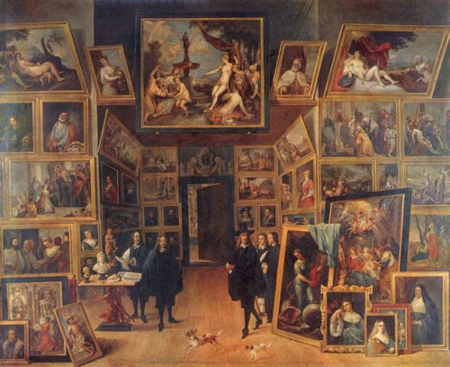 Teniers d. J., David: Erzherzog Leopold Wilhelms Galerie in Brssel
