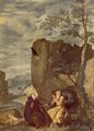 Velázquez, Diego: Der Hl. Antonius, der Abt und Hl. Paulus, der Eremit