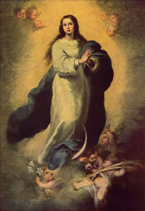 Murillo, Bartolom Esteban Perez: Maria Immaculata