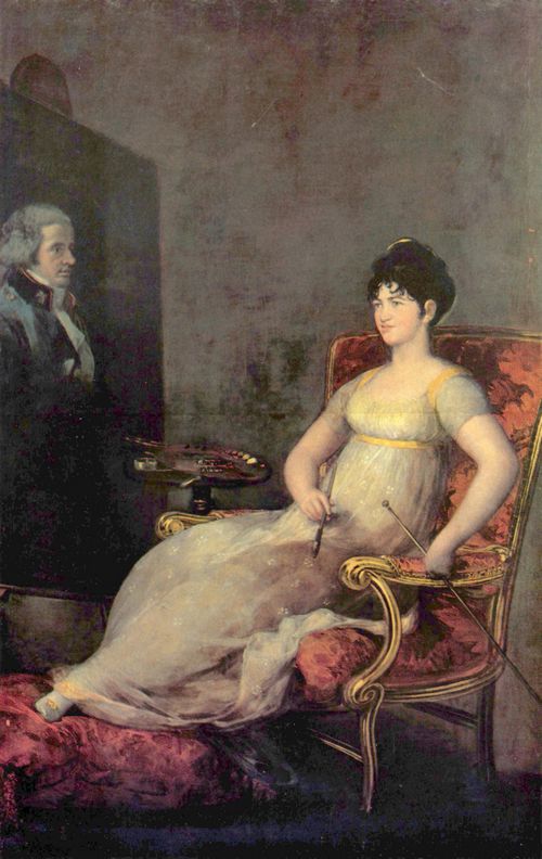 Goya y Lucientes, Francisco de: Portrt der Marquesa von Villafranca