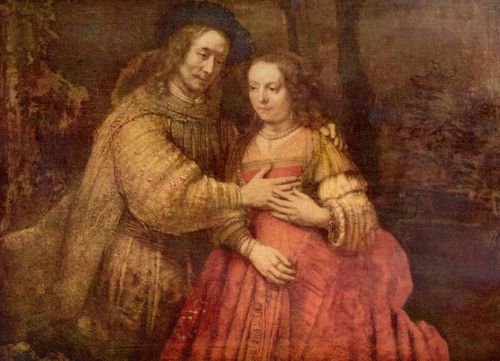 Rembrandt Harmensz. van Rijn: Die Judenbraut (Das Brautpaar)