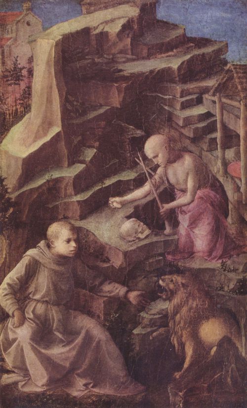 Lippi, Fra Filippo: Hl. Hieronymus in der Einöde