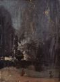 Whistler, James Abbot McNeill: Notturno in Schwarz und Gold, Die fallende Rakete