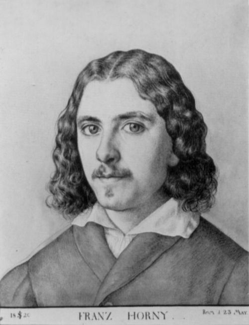 Schnorr von Carolsfeld, Julius: Portrt des Franz Horny