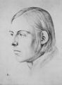 Schnorr von Carolsfeld, Julius: Porträt des Malers Scheffer von Leonhardshoff