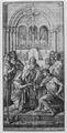 Cornelius, Peter von: Entwurf für den Freskenzyklus zu den »Niebelungen« für das königliche Residenzschloß in München, Szene: Vermählung Siegfrieds mit Kriemhild