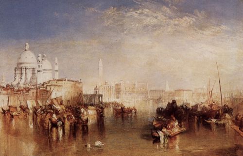 Turner, Joseph Mallord William: Venedig, vom Canale della Giudecca (Venice, the Bridge of Sighs)