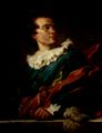 Fragonard, Jean-Honoré: Porträt des Abbé de Saint-Non in einem Phantasiekostüm