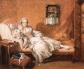 Boucher, François: Porträt der Marie-Jeanne Buseau, Gattin des Künstlers