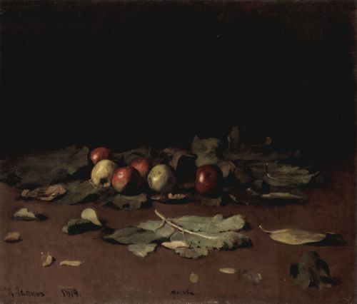 Repin, Ilja Jefimowitsch: Apfel und Bltter