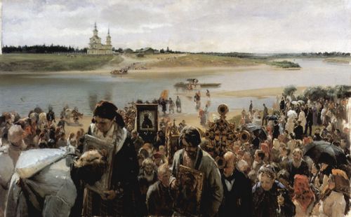 Prjanischnikow, Illarion Michajlowitsch: Oster-Prozession