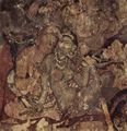Unbekannte indische Künstler des 6. Jahrhunderts: Liebespaar