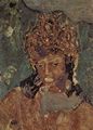 Unbekannte indische Künstler des 6. Jahrhunderts: Kopf eines Bodhisattva