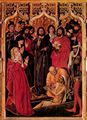 Froment, Nicolas: Die Auferweckung des Lazarus, Altartriptychon, Mitteltafel