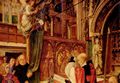 Meister des Heiligen gidius: Die Messe des Hl. gidius, Detail