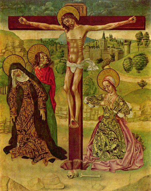 Meister von Budapest: Christus am Kreuz