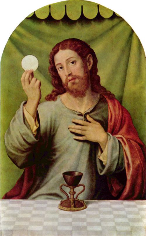 Juanes, Juan de: Christus mit der Eucharistie