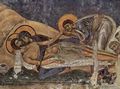 Meister von Nerezi: Fresken in der Kirche von Nerezi, Szene: Beweinung Christi