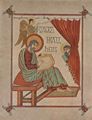 Meister des Book of Lindisfarne: Book of Lindisfarne, Szene: Hl. Matthäus