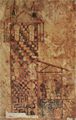 Emetrius (Meister der Schule von Távara): Gruppe der Beatus-Apokalypsen zum Textkompendium des spanischen Mönches Beatus von Liebana (8. Jh.), Szene: Der Turm von Távara
