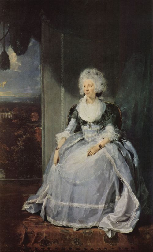 Lawrence, Sir Thomas: Porträt der Königin Charlotte