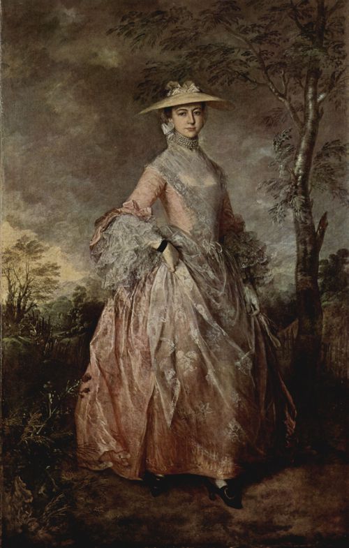 Gainsborough, Thomas: Portrt der Mary Countess Howe